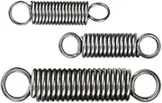 Dual Hook Tension Spring,10Pcs Dual Hook Small Tension Spring Wire Dia 0.8mm Extension Tension Spring 0.8 * 6 * 40mm (Color : 0.8 * 8 * 30mm)