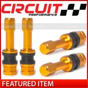 4 Circuit VS48 Gold Aluminum Bolt-In Valve Stems 48mm Fits Infiniti Nissan NISMO (for: Nissan)