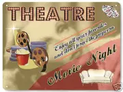 MOVIE camera metal SIGN classic theater room antique style wall decor art 362