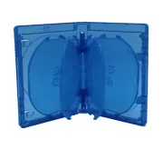 New Viva Elite 8 Disc 25mm Premium Bluray Replacement Movie Storage Shell Case