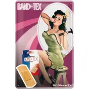 Nostalgic Art 20x30cm Medium Metal Wall Hanging Sign Pin-Up Hammer Home Decor