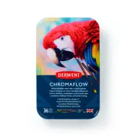 在飛比找momo購物網優惠-【Derwent 德爾文】CHROMAFLOW 油性色鉛 3