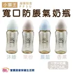 小獅王 蘊蜜鉑金 PPSU 寬口防脹氣奶瓶 270ML(十字M奶嘴) 頂級PPSU奶瓶系列 寬口奶瓶 嬰兒奶瓶