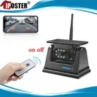 Wireless Solar Magnetic Camera w/ Remote for Truck RV Trailer Rear View Reverse