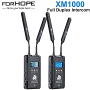 FORHOPE XM1000 300m HDMI Wireless Video Transmission TX+RX Full Duplex Intercom