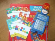 BRAND NEW FULL SET OF 6 MAJOR MORGAN CARDS OVERLAY PLAYSKOOL ELECTRONIC ORGAN