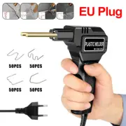 Hot Stapler Car Bumper Fender Fairing 200 Staples Welder Gun Plastic Repair Kit*