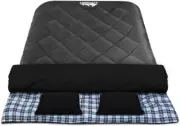 Weisshorn Sleeping Bag, Single Double Camping Bags 3 Season Warm Portable Wat...
