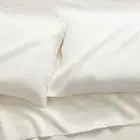 Pure Luxury Linen 100% Linen Frayed Edge King Sheet Set White, NWT $299.95