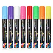 8pcs Liquid Chalk Marker Pens LED Writing Board Glass Non-Toxic 6mm