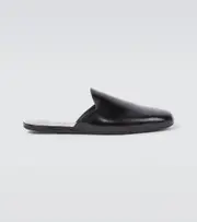 [Prada] Prada Brushed leather mules AU 6 black