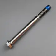 M8 x 95 Titanium Ti Screw Bolt Hexagon Hex Head Flange with Blue ThreadLocker