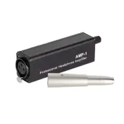 1Pc In-Ear Monitor Amplifier Portable Headphone Amp Converter XLR to 3.5mm Audio