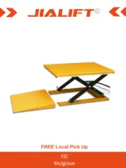 1000KG Capacity Low Profile Electric Scissor Lift Table PRE-ORDER