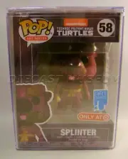 SPLINTER NINJA TURTLES 58 IN PLASTIC CASE FUNKO POP ART SERIES TARGET 2021