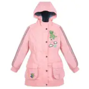 Disney Store PIXAR's Toy Story Girls Hooded Jacket Pink Rex Alien Rocket NEW