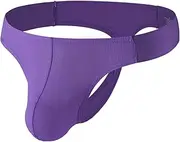 [Summer Code] String Thong for Men, Comfortable Men's Underwear, Strings, Ribbed Underwear with Side Elastic Waistband