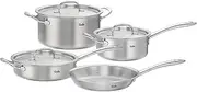 [Fissler] M5 Pro-Ply 5-ply Stainless Steel 7 Piece Cookware Set