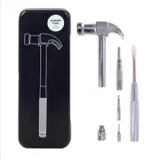 Is Gift 6 in 1 Carbon Steel Claw Hammer/Screw Driver Tool Pocket Tool 19x7cm