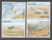 Namibia - Correo Yvert 927/30 ** Mnh Aviones