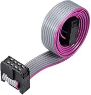 XYWHPGV IDC Wire Flat Cable FC/FC Connector A-type 8Pins 2.54mm Pitch 50cm Length Gray(4a078 ecc9a df51d a17a6 e774e 2d0df