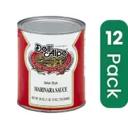 Dell Alpe Marinara Sauce 28 oz (Pack Of 12)