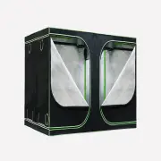 Glasshaus Grow Tent Kits Hydroponic Indoor Grow System Plant Real 1680D Oxford Size I: 200x200x200cm