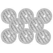 8Pcs Replacement Mop Pads for Lg A9 Cloth Vacuum Mopping Robot