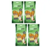 VitaPet Chewz Chicken Wrapped Rawhide Twists Dog Puppy Chew Treats x 28 sticks