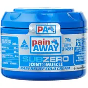 Pain Away Sub Zero Pain Relief Cream 70g