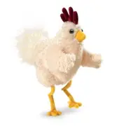 NEW Folkmanis 3030 Funky Chicken Hand Puppet