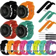 Sports Watch Band Wrist Strap for SUUNTO CORE All Black Men's Watch SS014279010