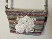THE SAK Lumi Covertible Crossbody Hand Crochet Purse
