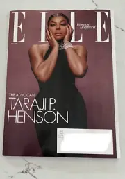 NEW Elle Magazine December 2023 January 2024 Advocate Taraji P Henson Hollywood