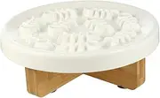 VANZACK 1 Set Raised Dog Bowl Puppy Slow Feeder Dish Dog Feeding Bowl Pet Food Bowl Slow Water Bowl for Dogs Elevated Raised Food Bowl for Dogs Puzzle Dog Bowl Dog Slow Feeder Ceramics