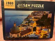 Fantastic Positano Blazing with Color Jigsaw Puzzle New In Box Free Shipping