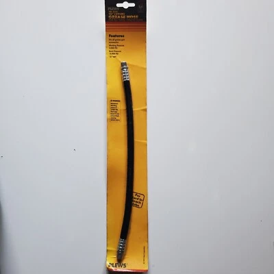 Plews 12 inch Flexible Grease Gun Hose #10-212