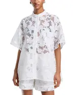 Essentiel Antwerp Oversized Floral Lace Shirt