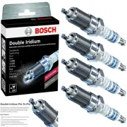 4 Pcs Spark Plugs Bosch Double Iridiums For 2014-2016 MAZDA CX-5 L4-2.5L (for: Mazda)