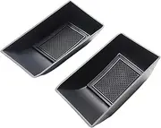 WGQGQ Car Door Handle Storage Box,Fit For BYD, Atto 3 2022-2023 Interior Door Panel Organizer Stowing Tidying Auto Accessories car door panel storage container(2pcs front door)