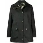 [Barbour] Barbour Waxed Cotton Coat 8 UK GREEN