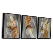 Black Framed Canvas Wall Art For Living Room Wall Decorations For Kitchen