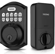 Keyless Entry Front Door Lock W/ Keypad Smart Digital Deadbolt Passcode & 2 Keys