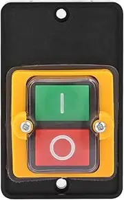 AC220V/380V 10A Push Button Switch,Waterproof On/Off Start Stop,Electric Tool Push Button Switch
