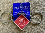 New Reinsman Copper Mouth Dee Snaffle Horse Bit