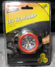 Brand New ArmorAll 7 LED HeadLamp w/Articulating Head and Adjustable Strap
