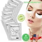 50/100/400 Pair Under Eye pads Eyelash Gel Patch Lint Lashes Extension eye Mask