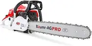 Baumr-AG 45cc Petrol Chainsaw, 18 Inch Bar Commercial E-Start Bar Chain Saw Tree Pruning, Pro-Series SX45