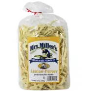Mrs Millers Lemon Pepper Noodles Homemade Cholesterol Free - 14 Oz - EACH
