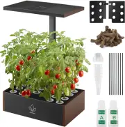 Vita Indoor Hydroponics Growing System Kit, 12/16/20 Pods, 10L Water Tank, Indoo